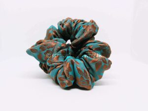 Copper Bloom Scrunchie