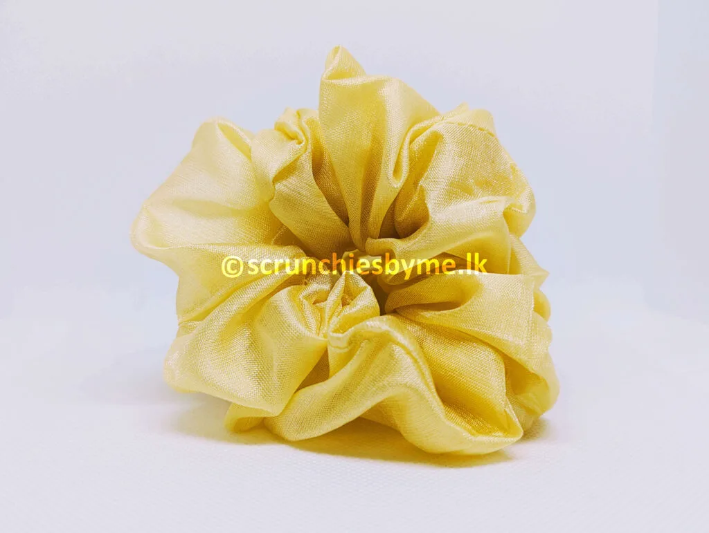 Gilded Light Scrunchie