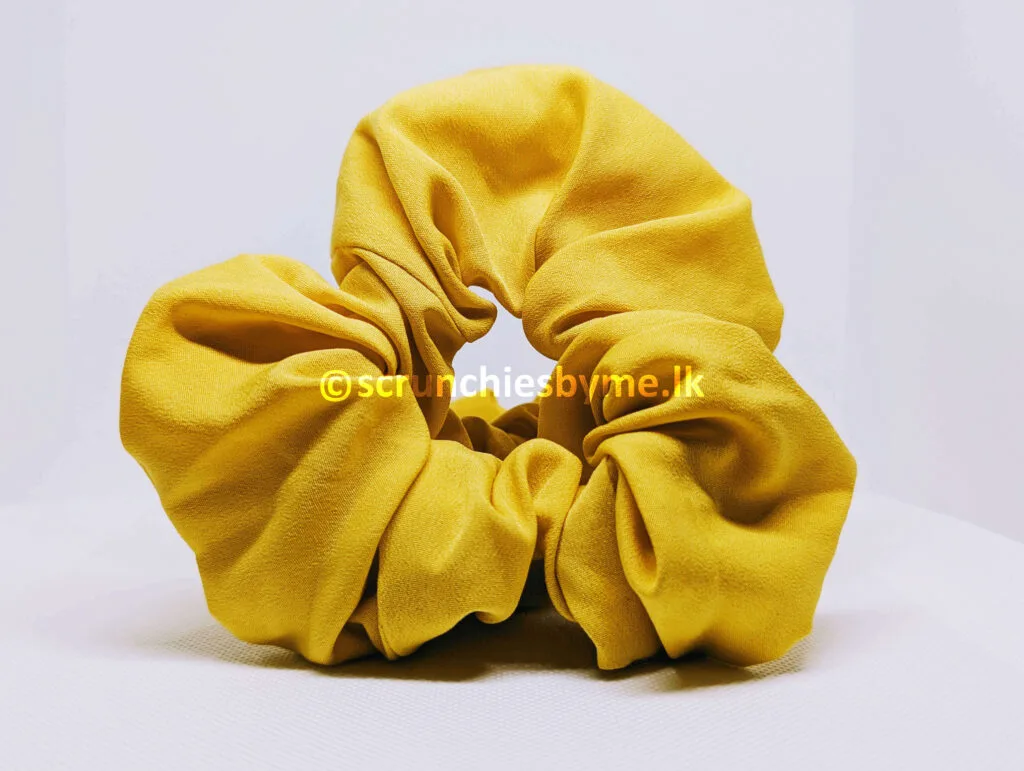 Goldenrod Scrunchie