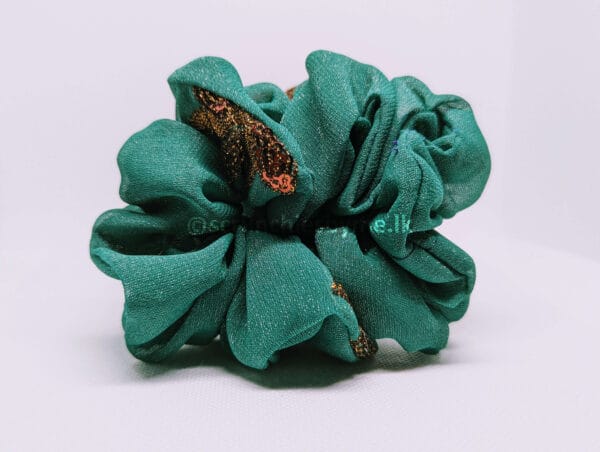 Jade Flicker Scrunchie