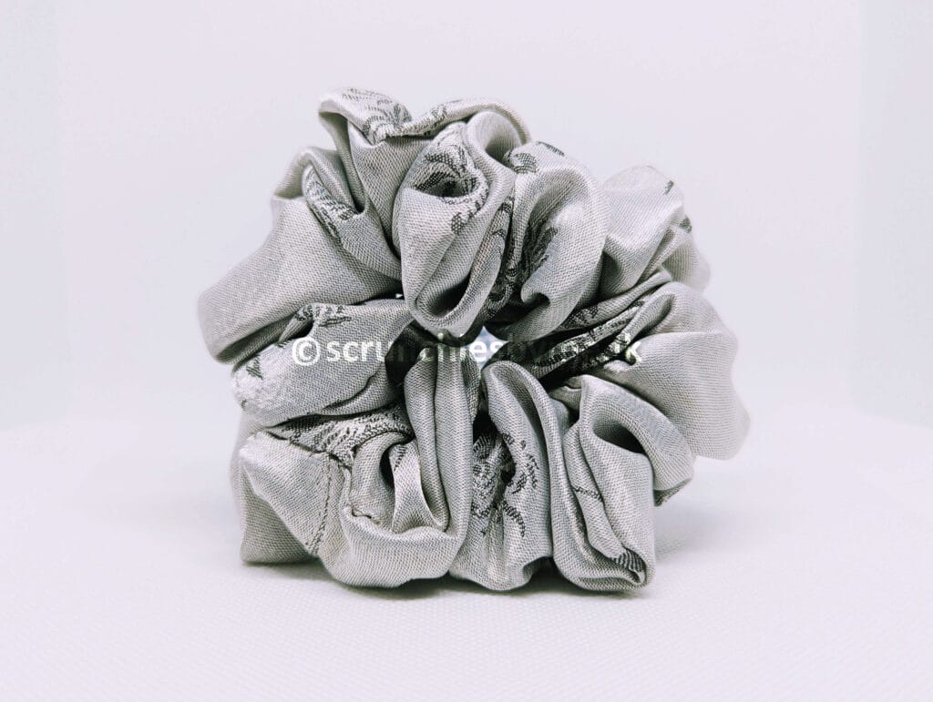 Misty Bloom Scrunchie