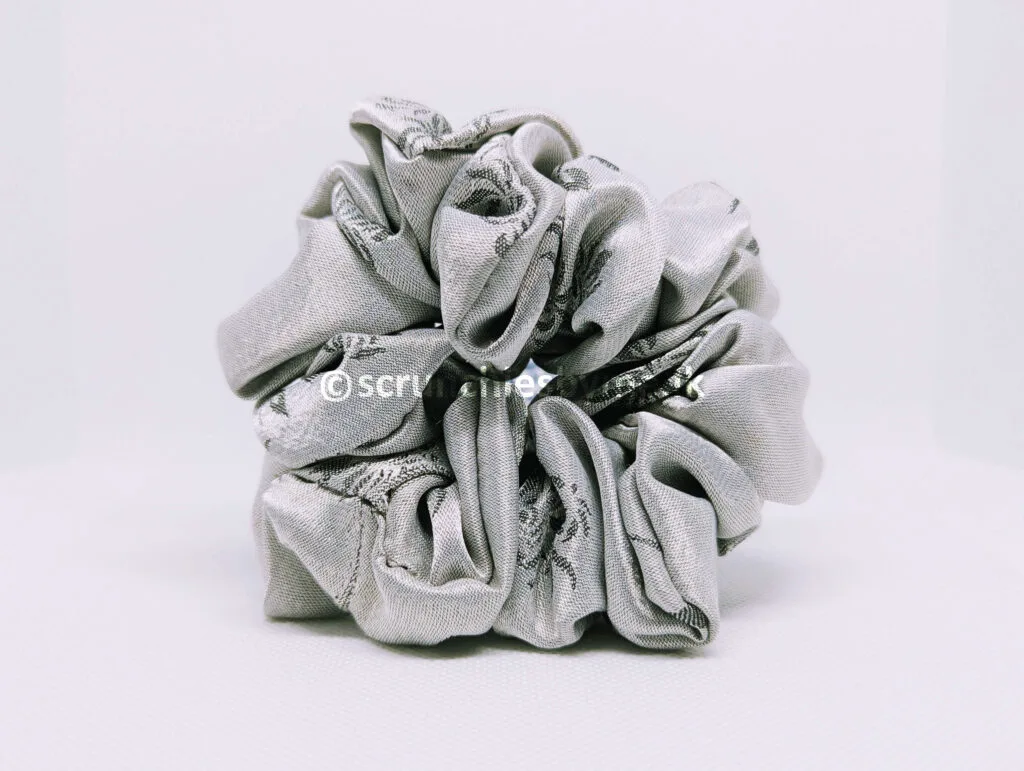 Misty Bloom Scrunchie