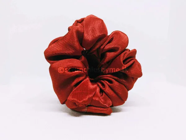 Scarlet Luxe Scrunchie